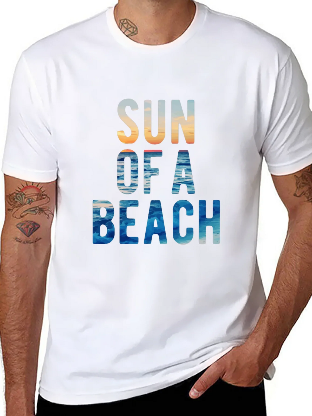 Sun of a Beach Graphic T-Shirt product image 4