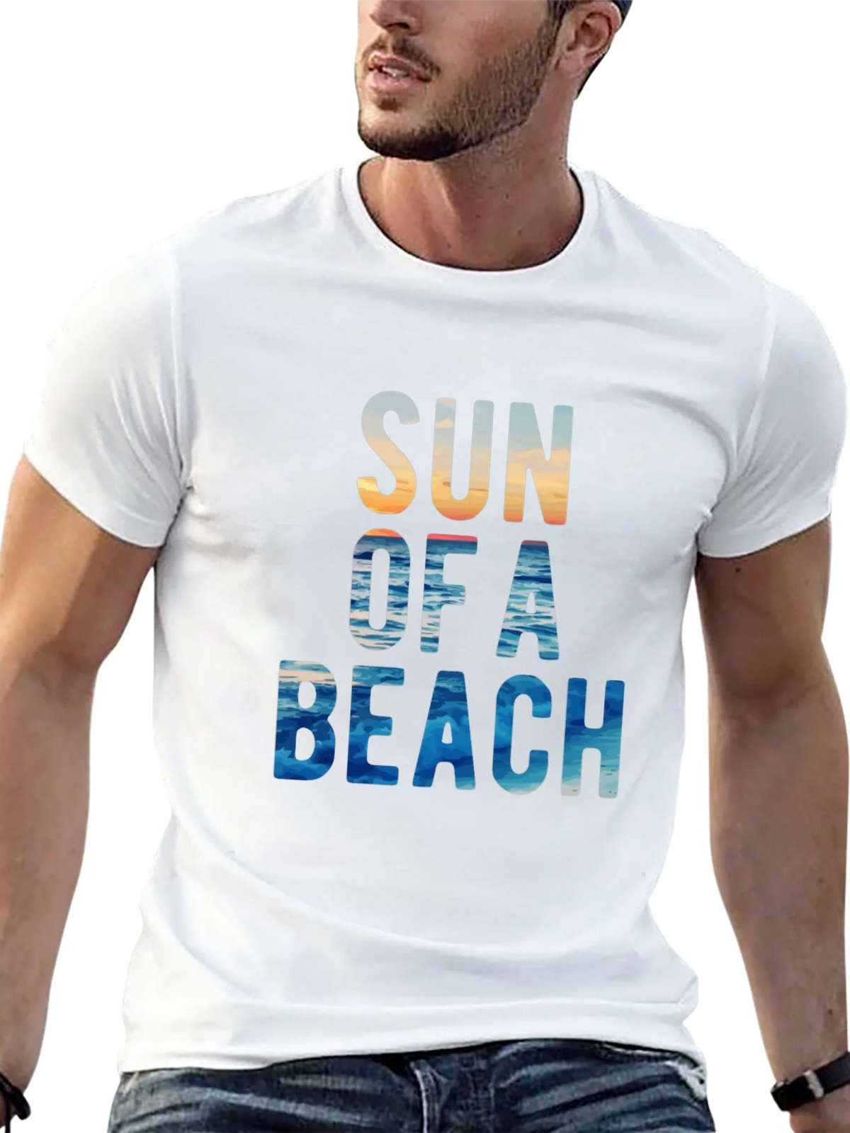 Sun of a Beach Graphic T-Shirt product image 6