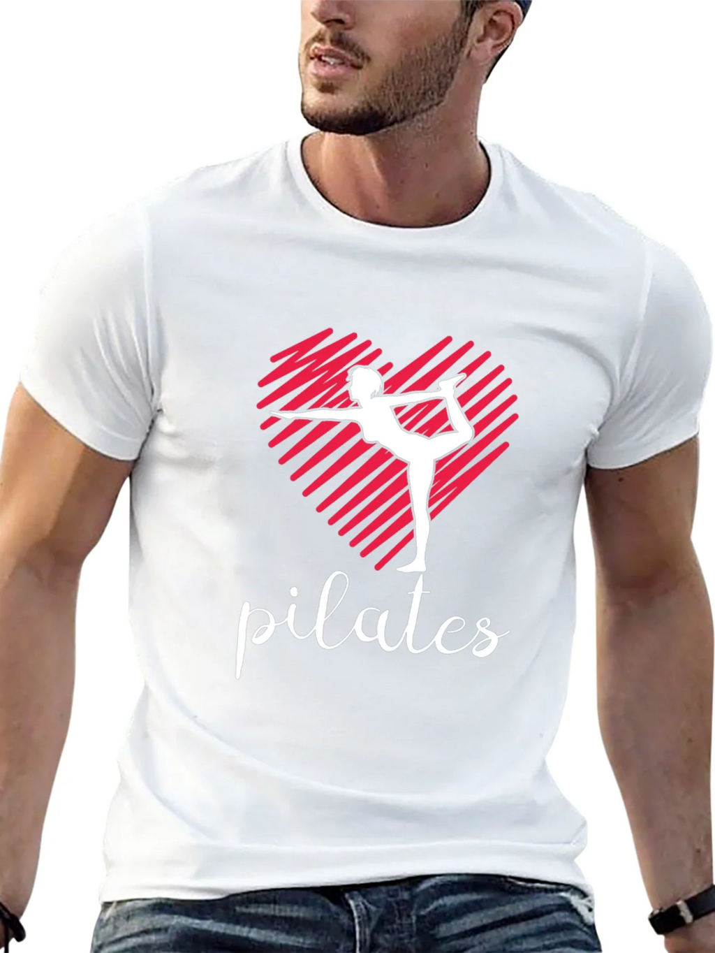 Pilates Heart T-Shirt - Yoga Fitness Tee product image 12