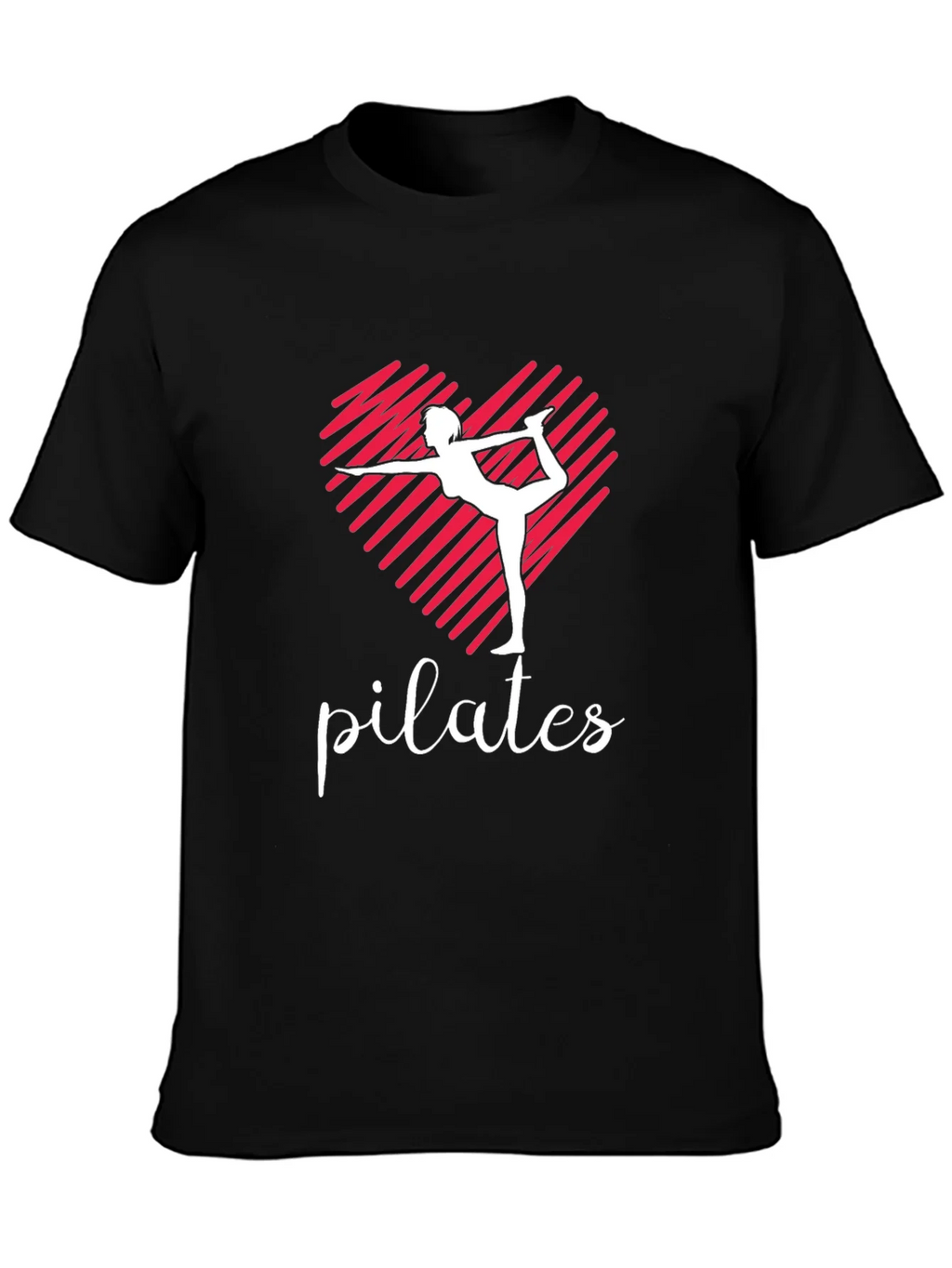 Pilates Heart T-Shirt - Yoga Fitness Tee product image 3