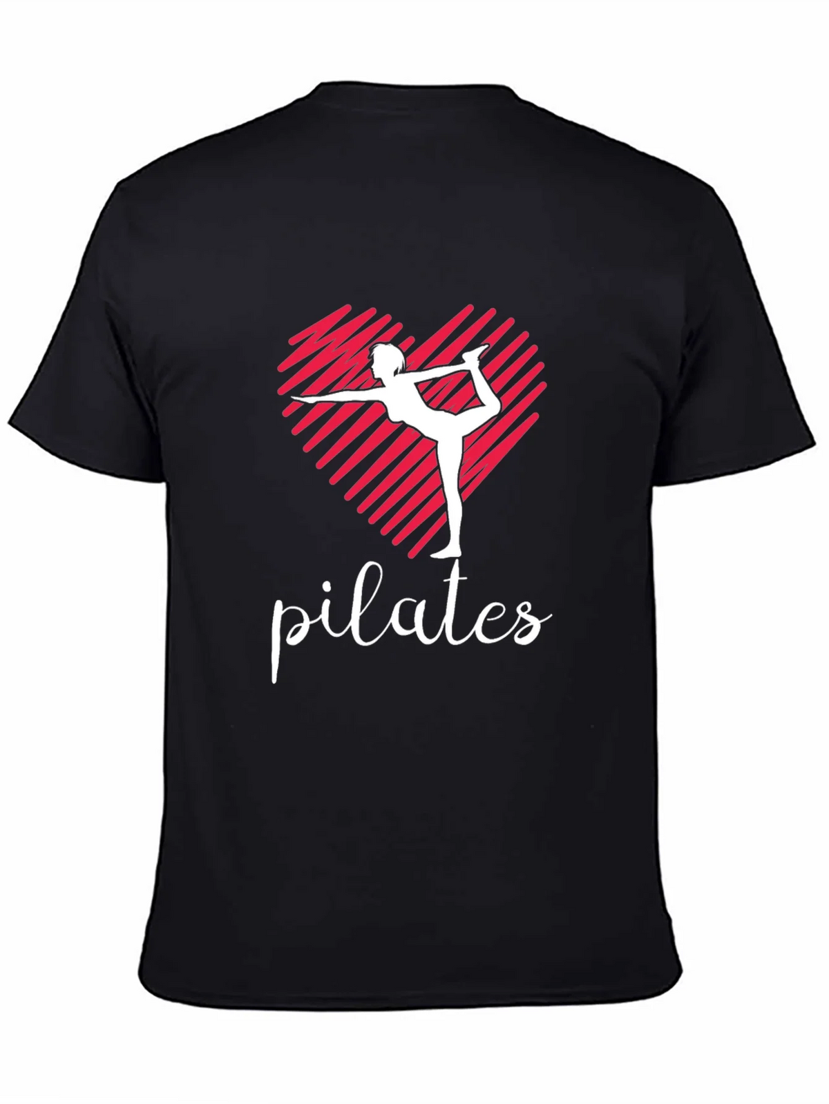 Pilates Heart T-Shirt - Yoga Fitness Tee product image 4