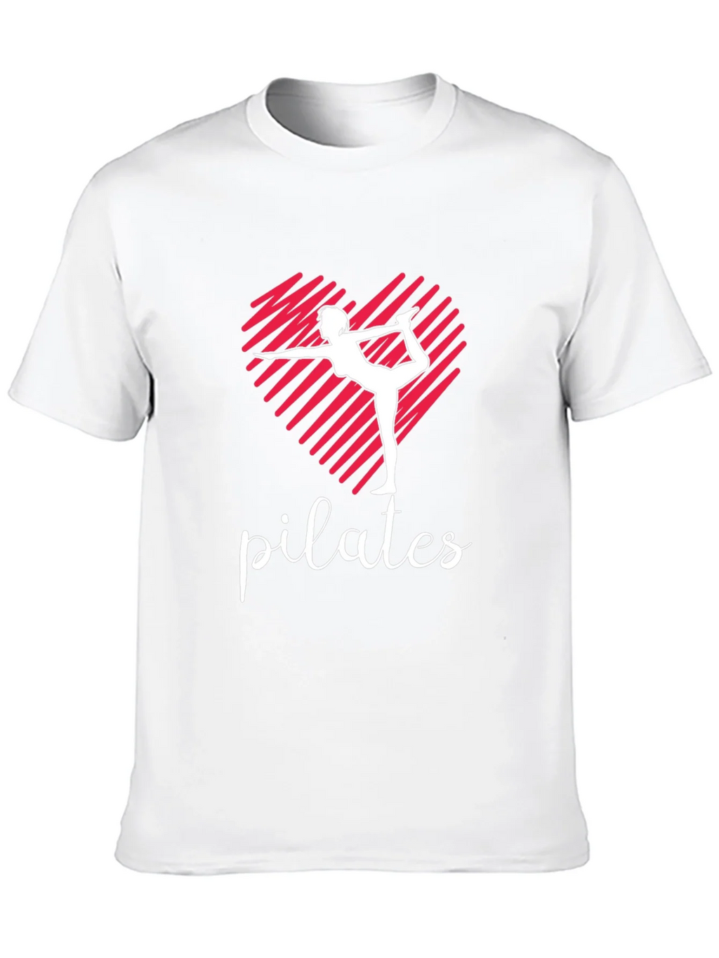 Pilates Heart T-Shirt - Yoga Fitness Tee product image 9
