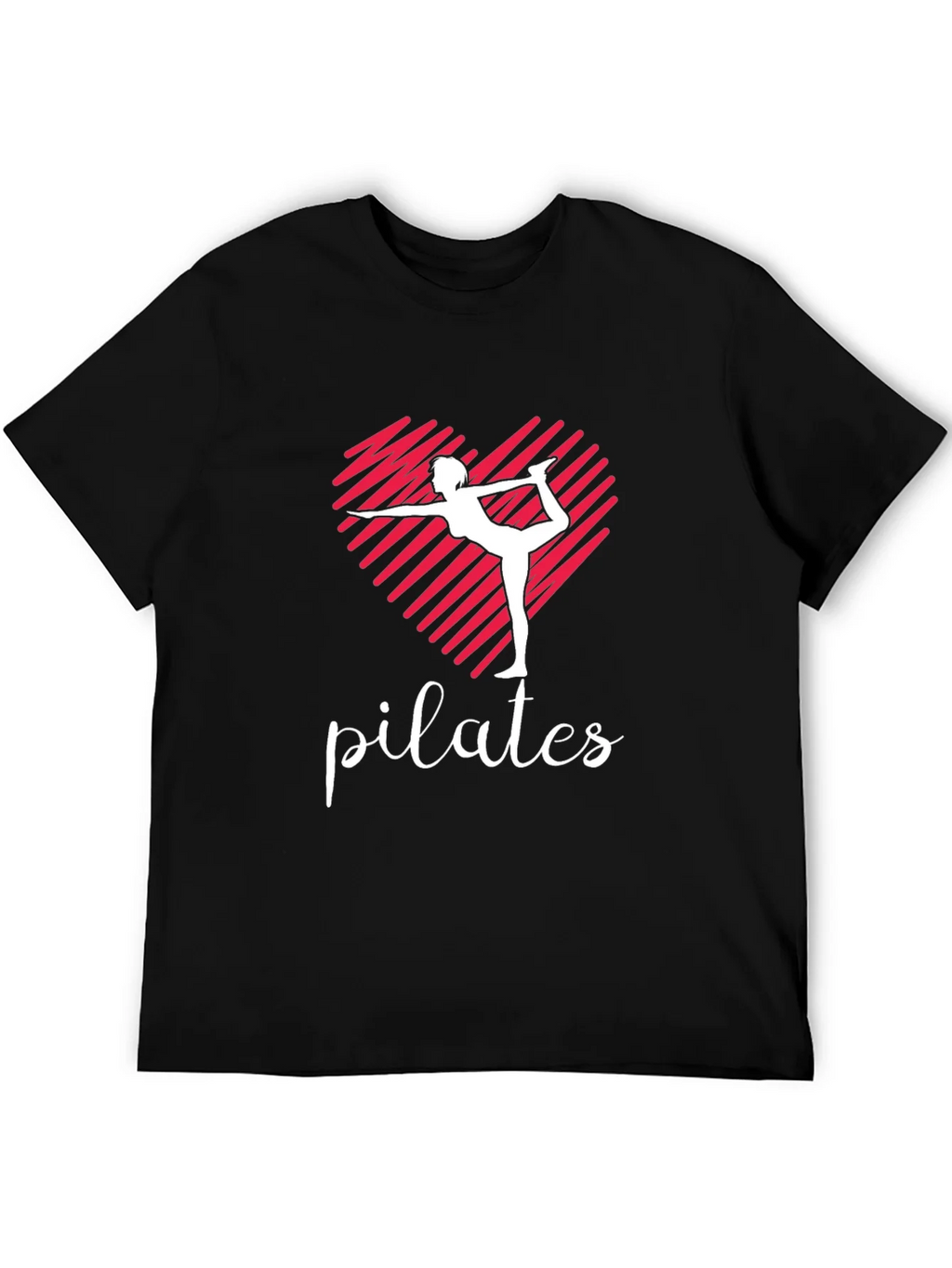 Pilates Heart T-Shirt - Yoga Fitness Tee product image 5