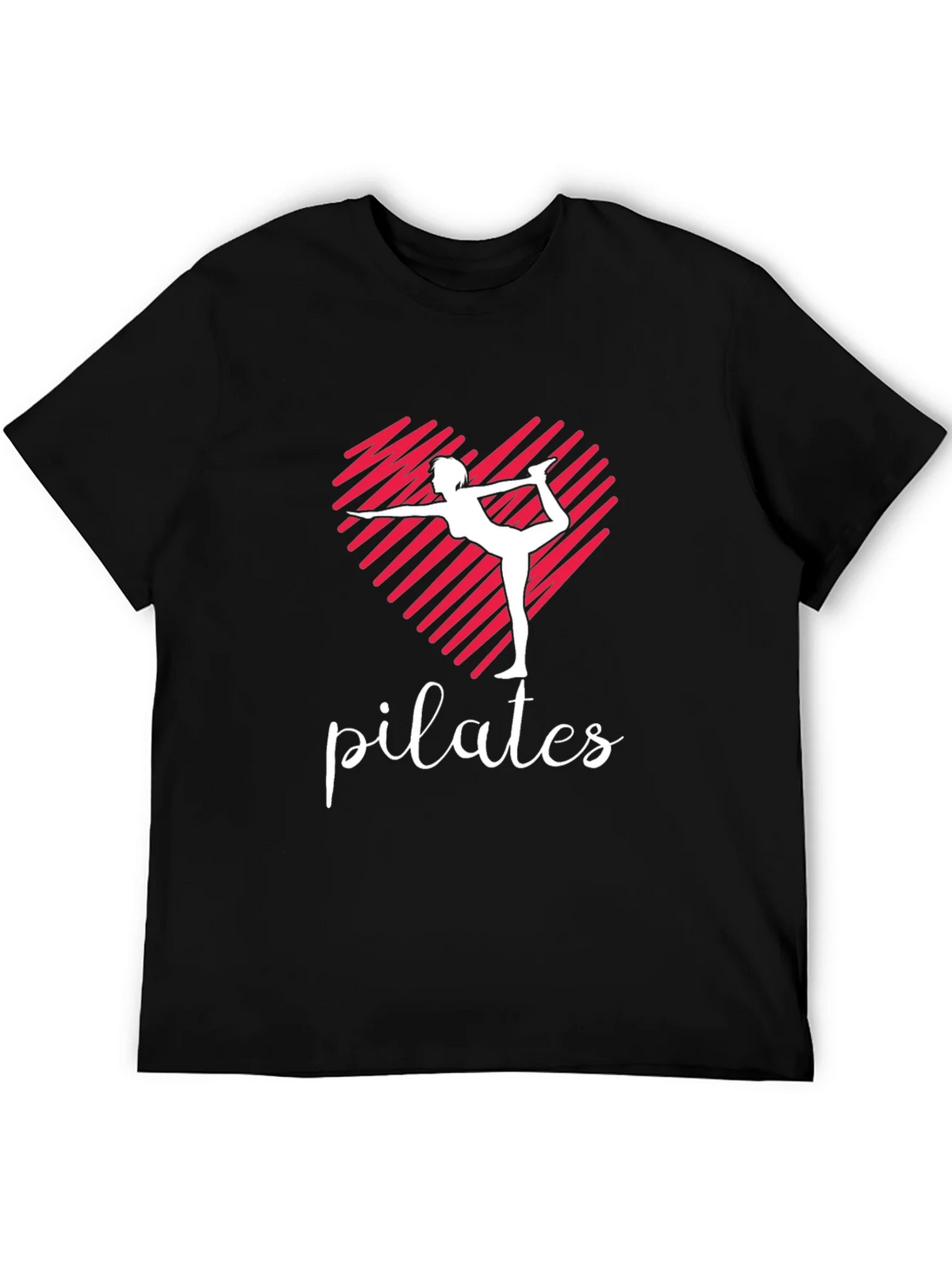 Pilates Heart T-Shirt - Yoga Fitness Tee product image 5