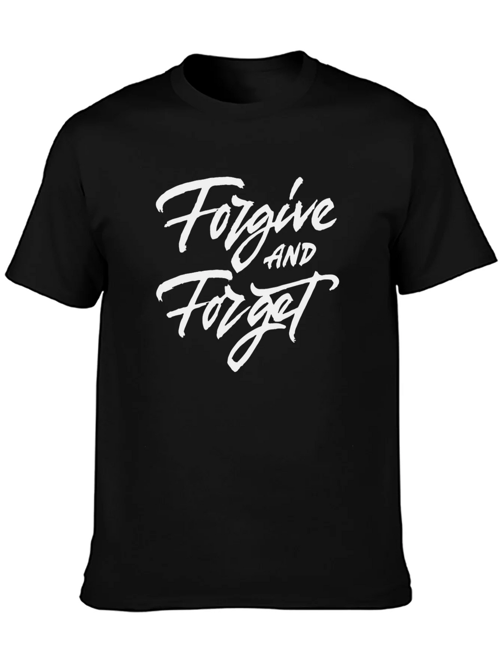 Forgive and Forget Black Graphic Tee product image 3