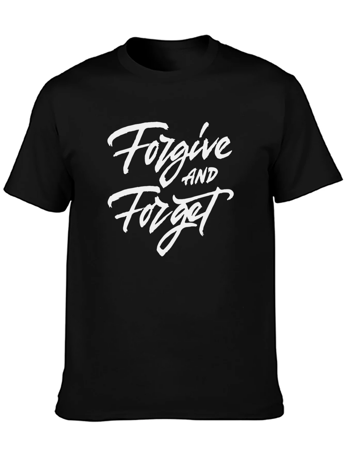 Forgive and Forget Black Graphic Tee product image 3