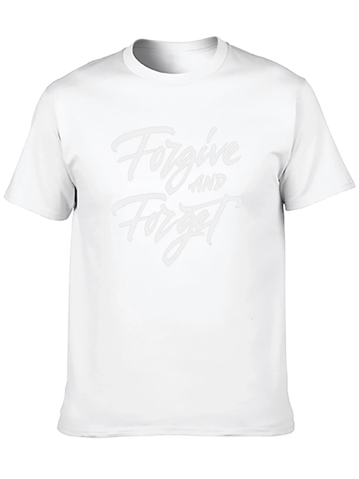 Forgive and Forget Black Graphic Tee product image 9
