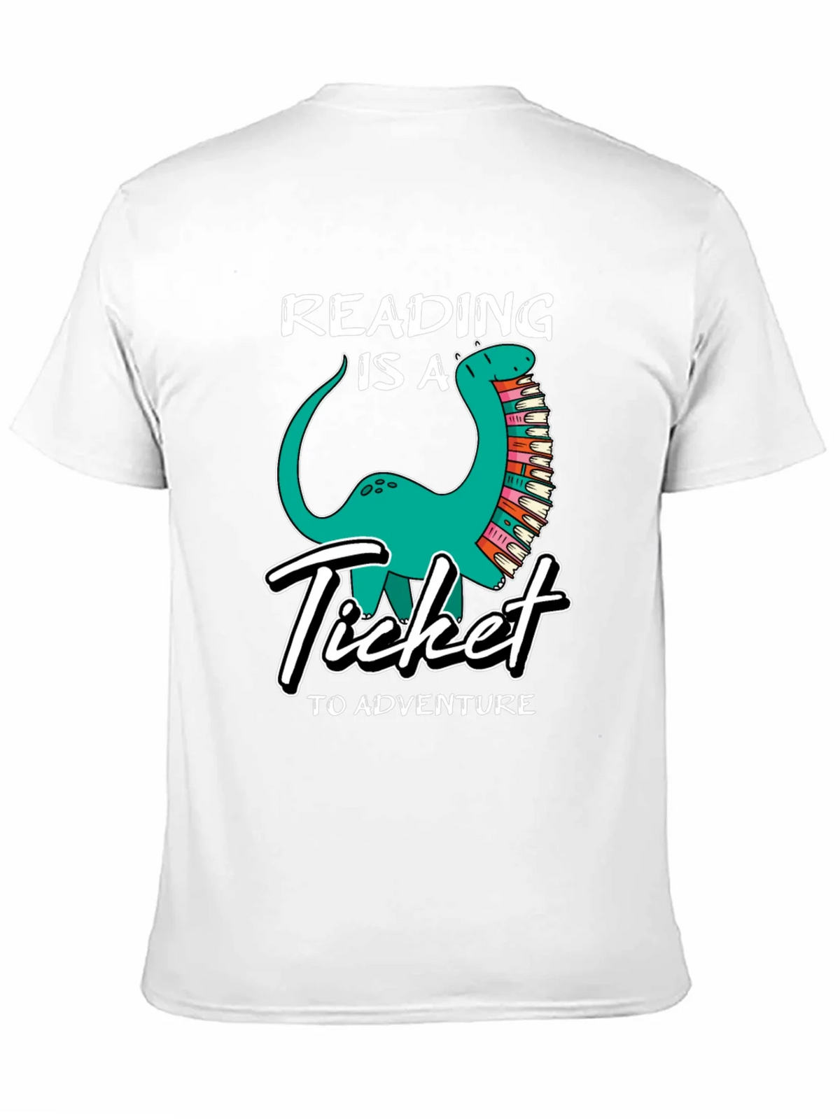 Reading Dinosaur Graphic Tee product image 10