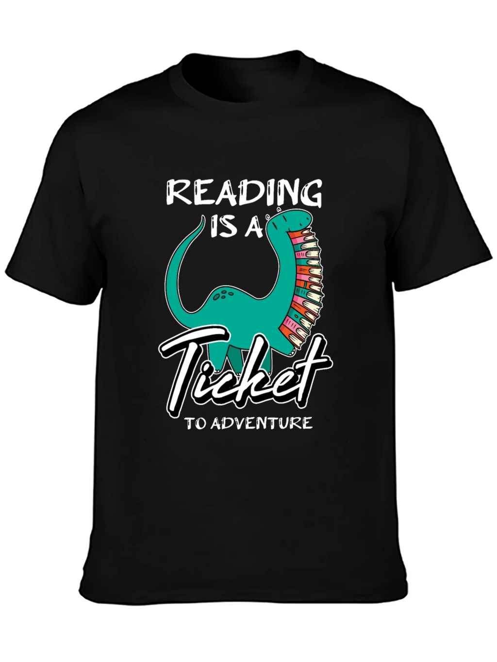 Reading Dinosaur Graphic Tee product image 3