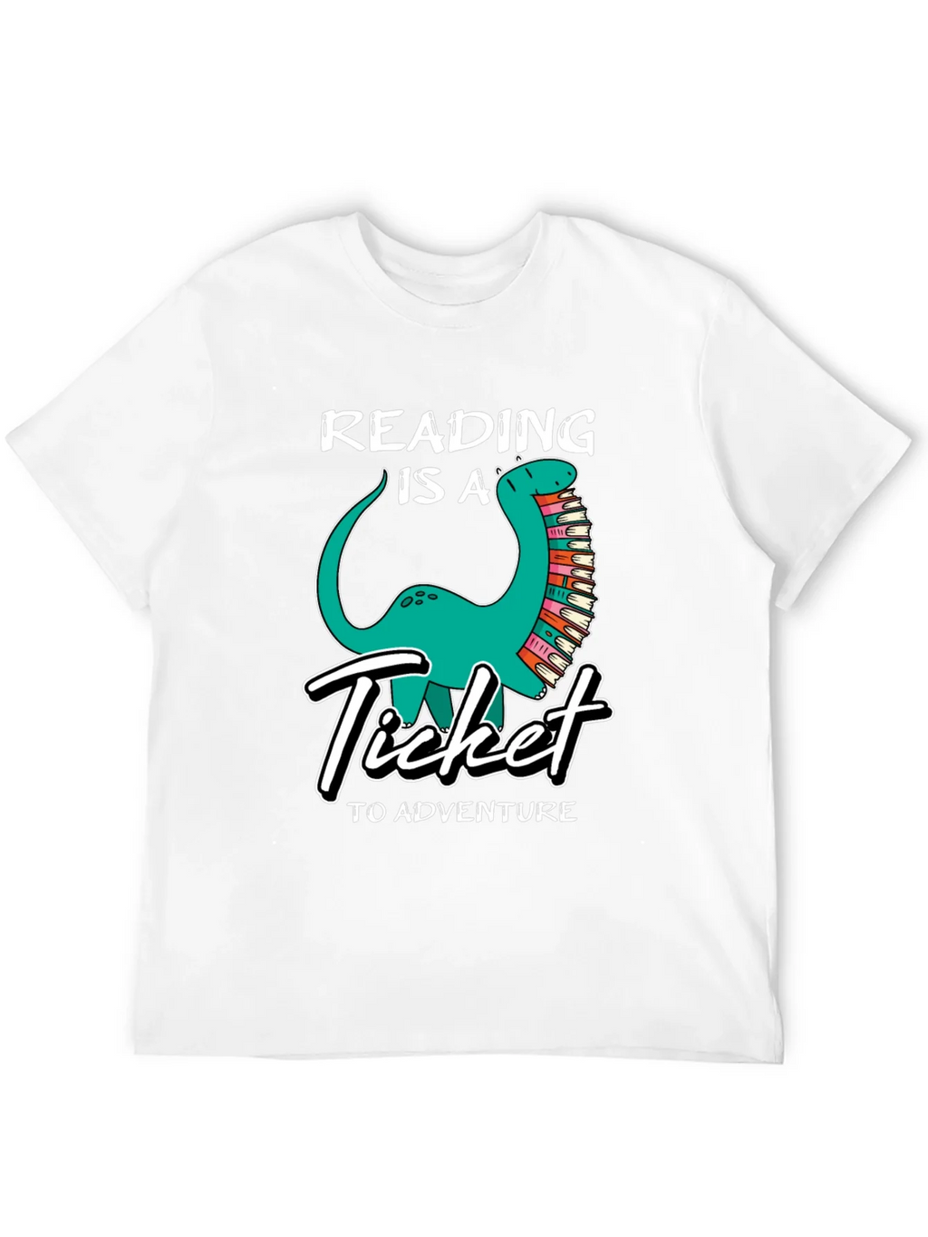 Reading Dinosaur Graphic Tee product image 11