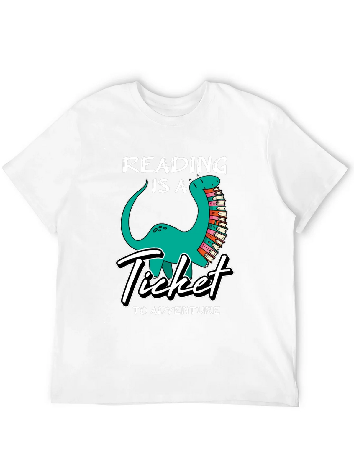 Reading Dinosaur Graphic Tee product image 11