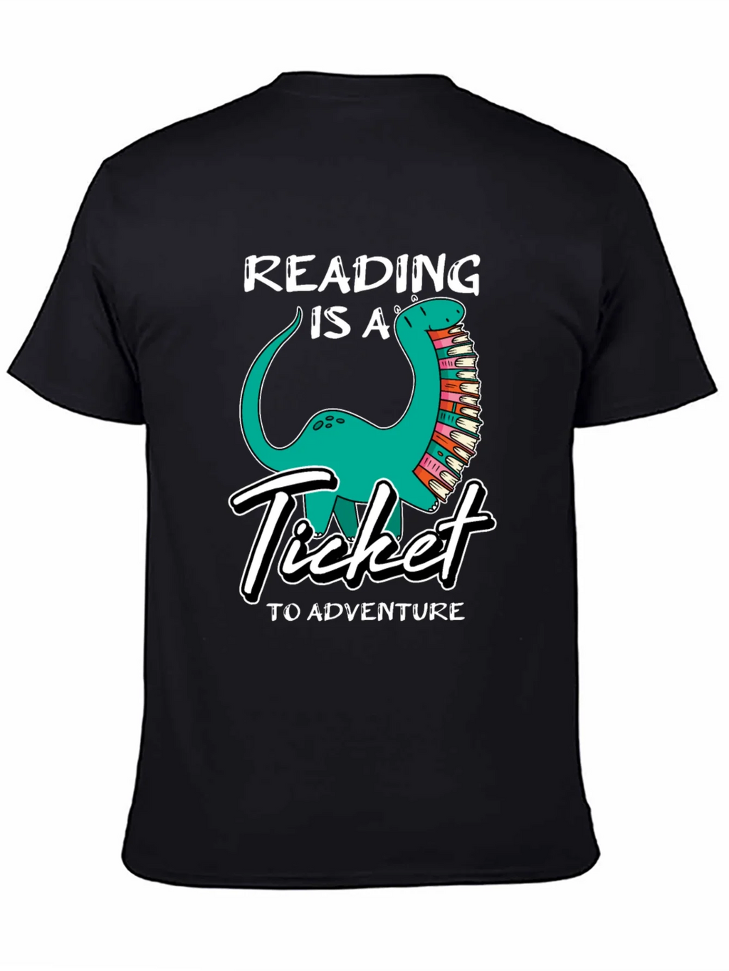 Reading Dinosaur Graphic Tee product image 4