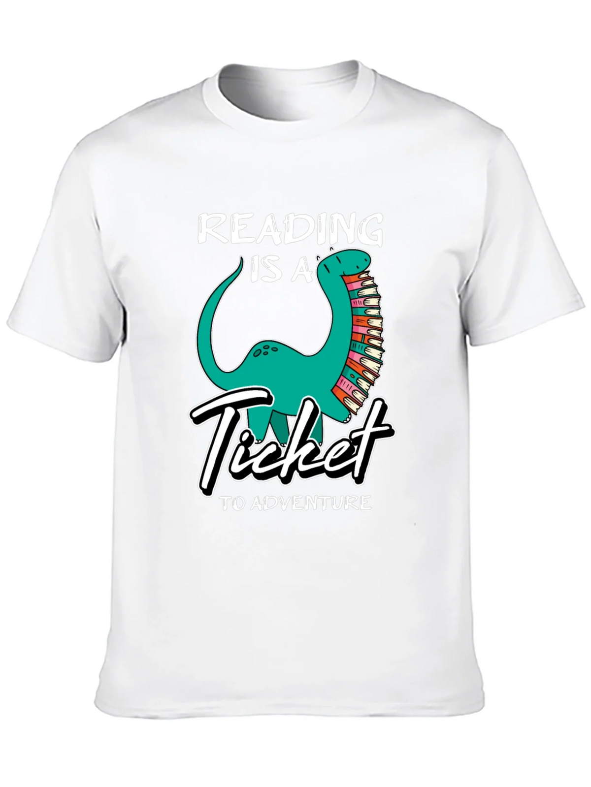 Reading Dinosaur Graphic Tee product image 9