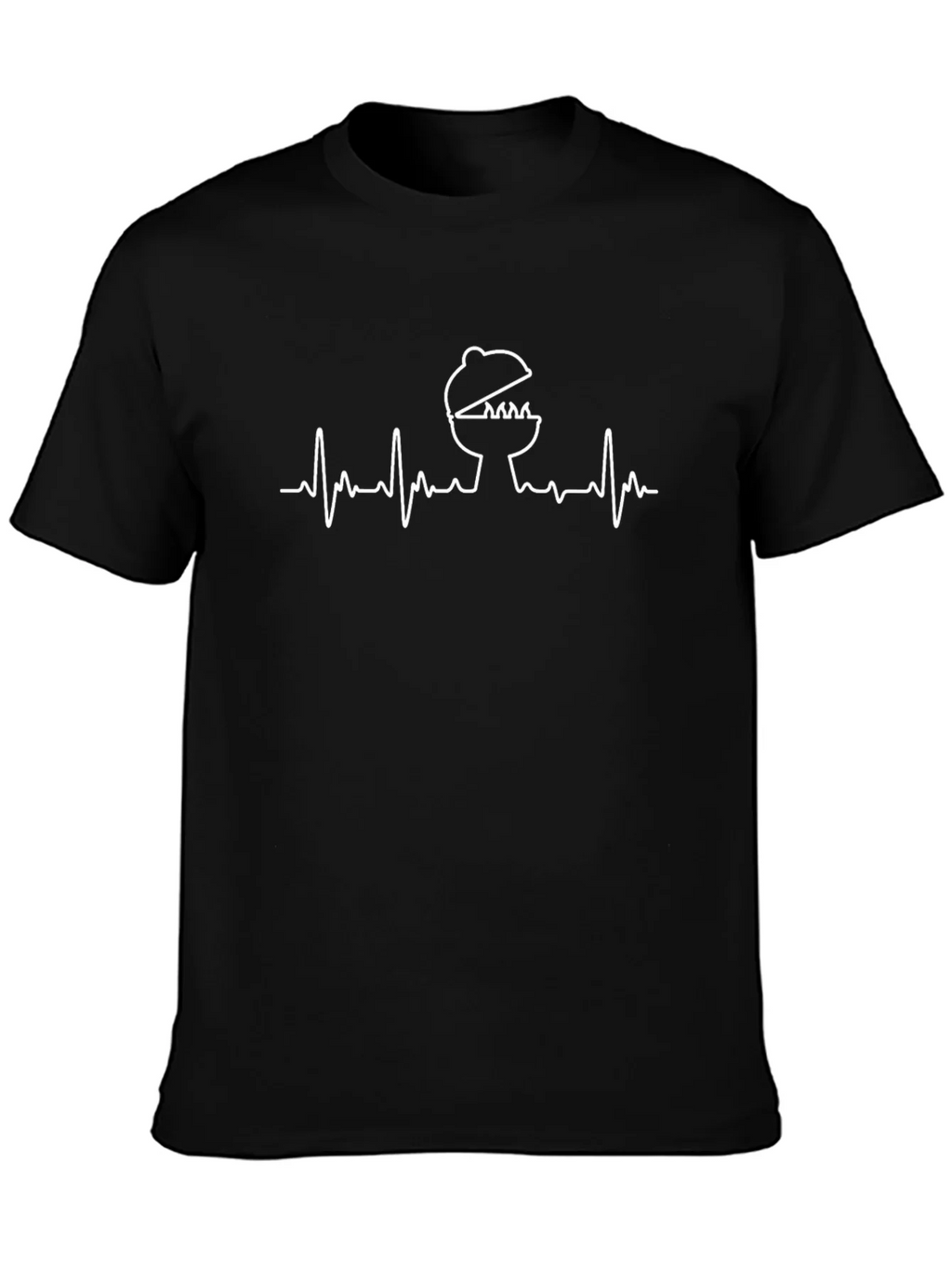 Grill Heartbeat T-Shirt - BBQ Lover Tee product image 3