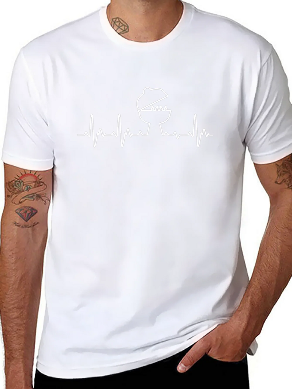 Grill Heartbeat T-Shirt - BBQ Lover Tee product image 7