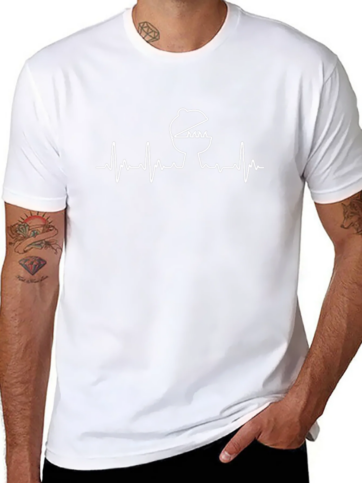 Grill Heartbeat T-Shirt - BBQ Lover Tee product image 7