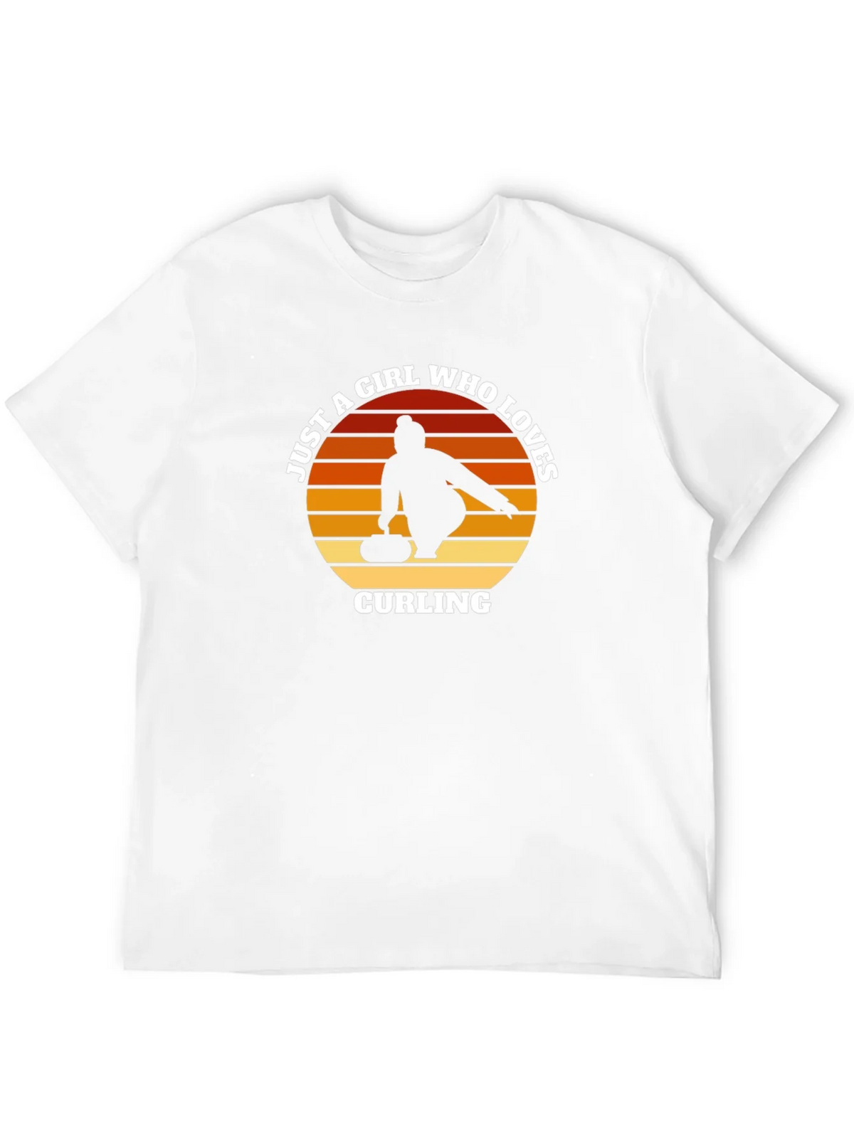 Curling Girl T-Shirt - Just A Who Loves Tee product image 10