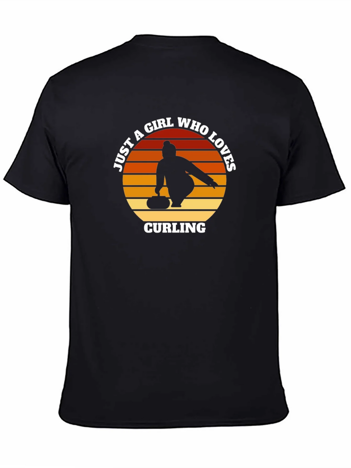 Curling Girl T-Shirt - Just A Who Loves Tee product image 3