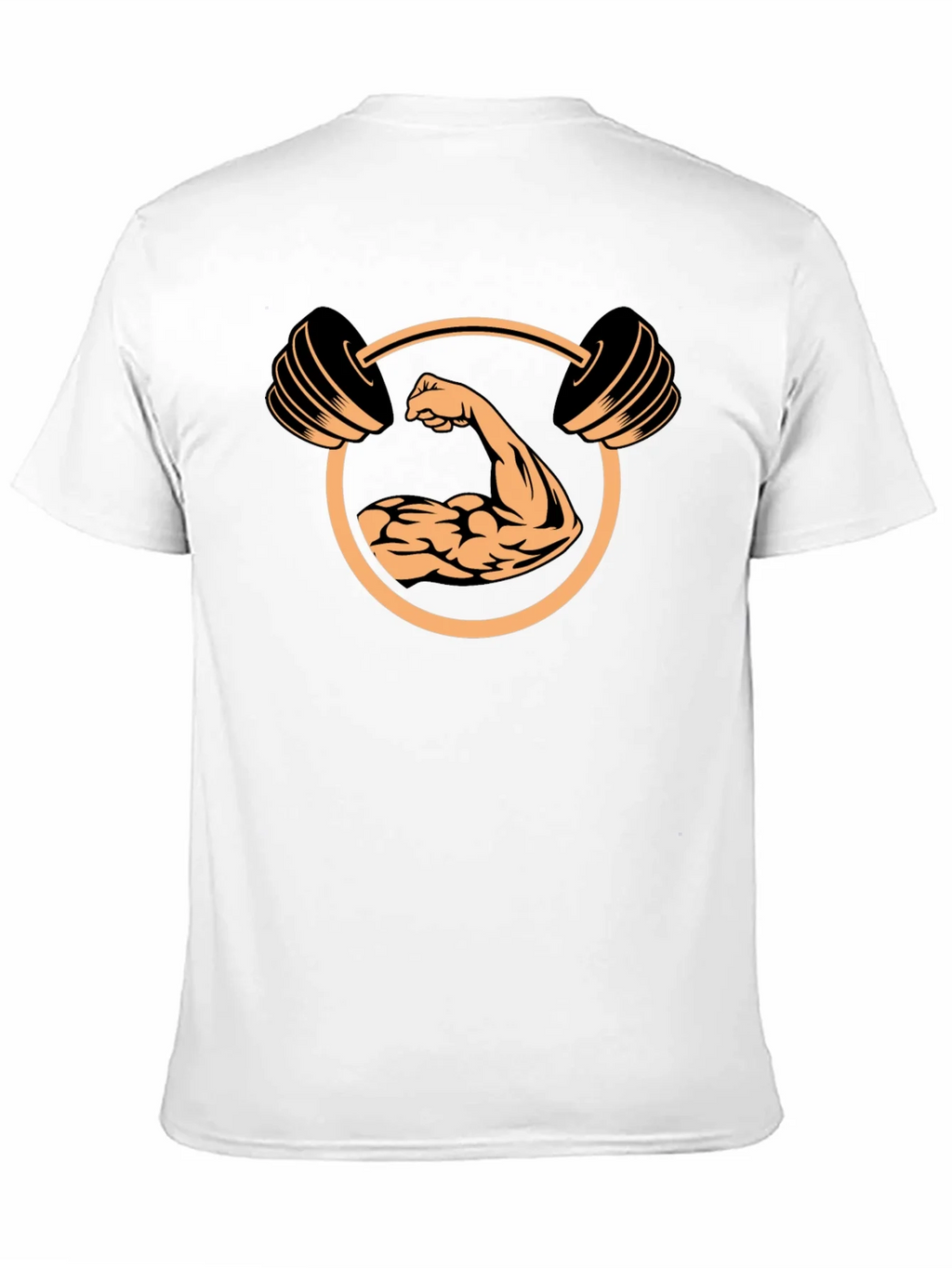 Muscle Gym T-Shirt - Fitness Design Black Tee product image 10