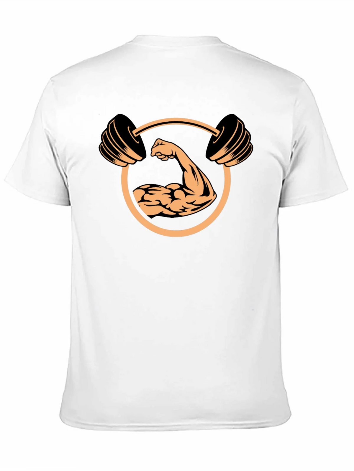 Muscle Gym T-Shirt - Fitness Design Black Tee product image 10