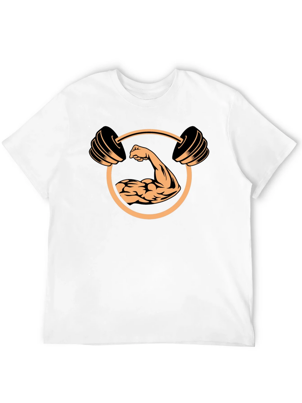 Muscle Gym T-Shirt - Fitness Design Black Tee product image 11