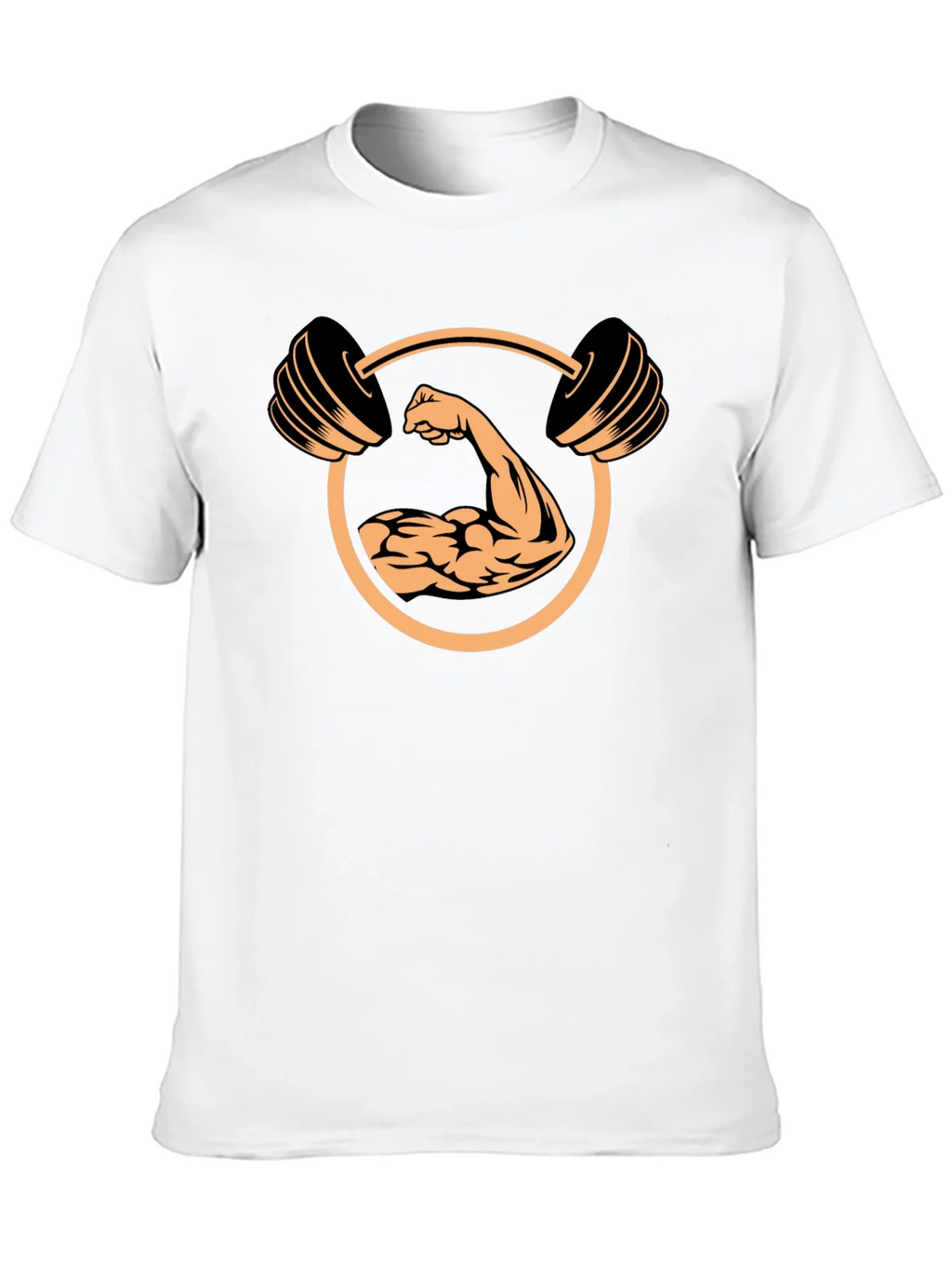 Muscle Gym T-Shirt - Fitness Design Black Tee product image 9