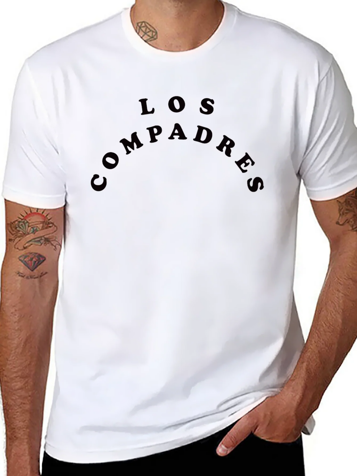 Los Compadres Black T-Shirt product image 6