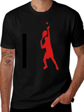 Tennis Player Graphic T-Shirt product image 1