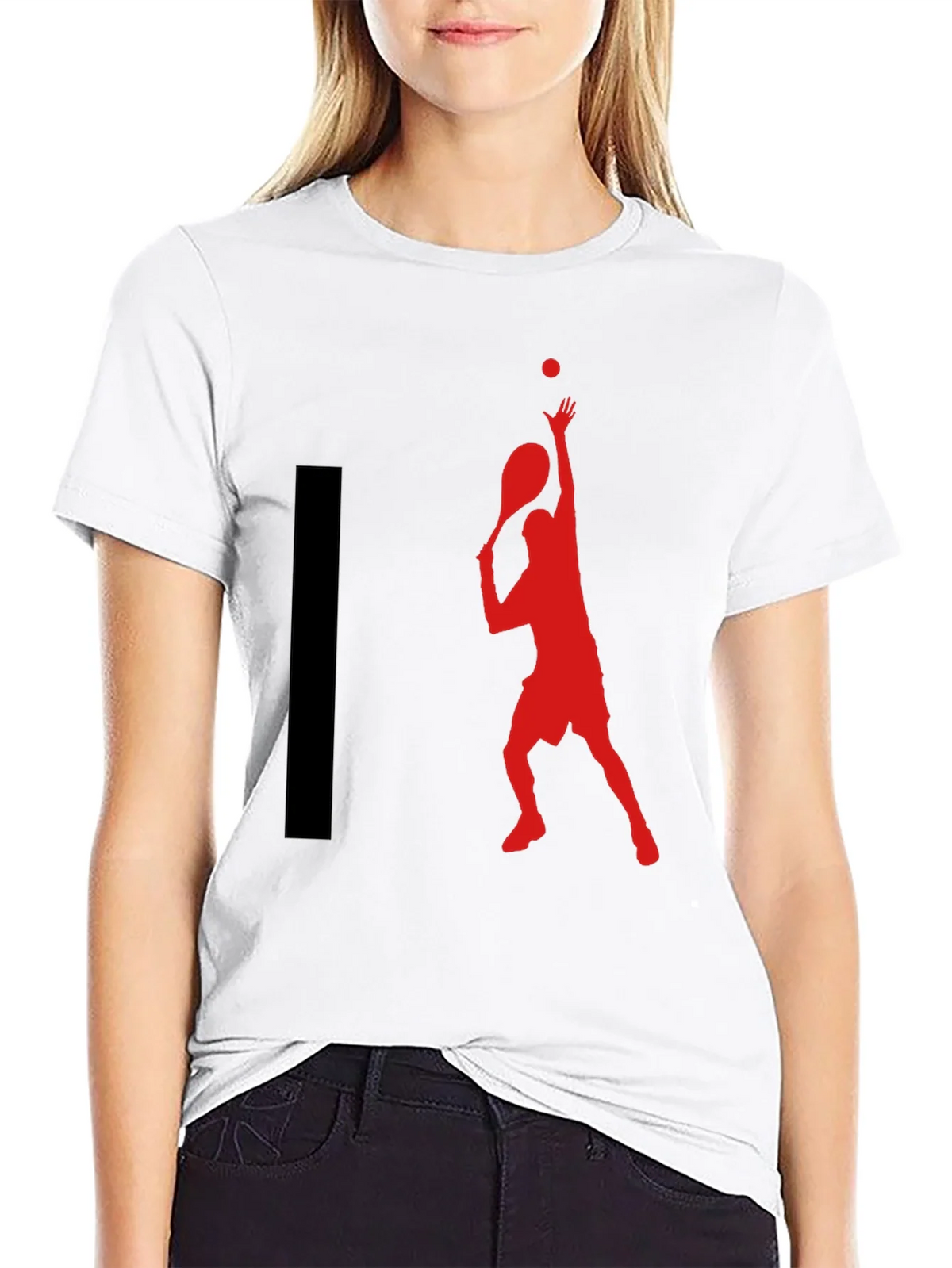 Tennis Player Graphic T-Shirt product image 5