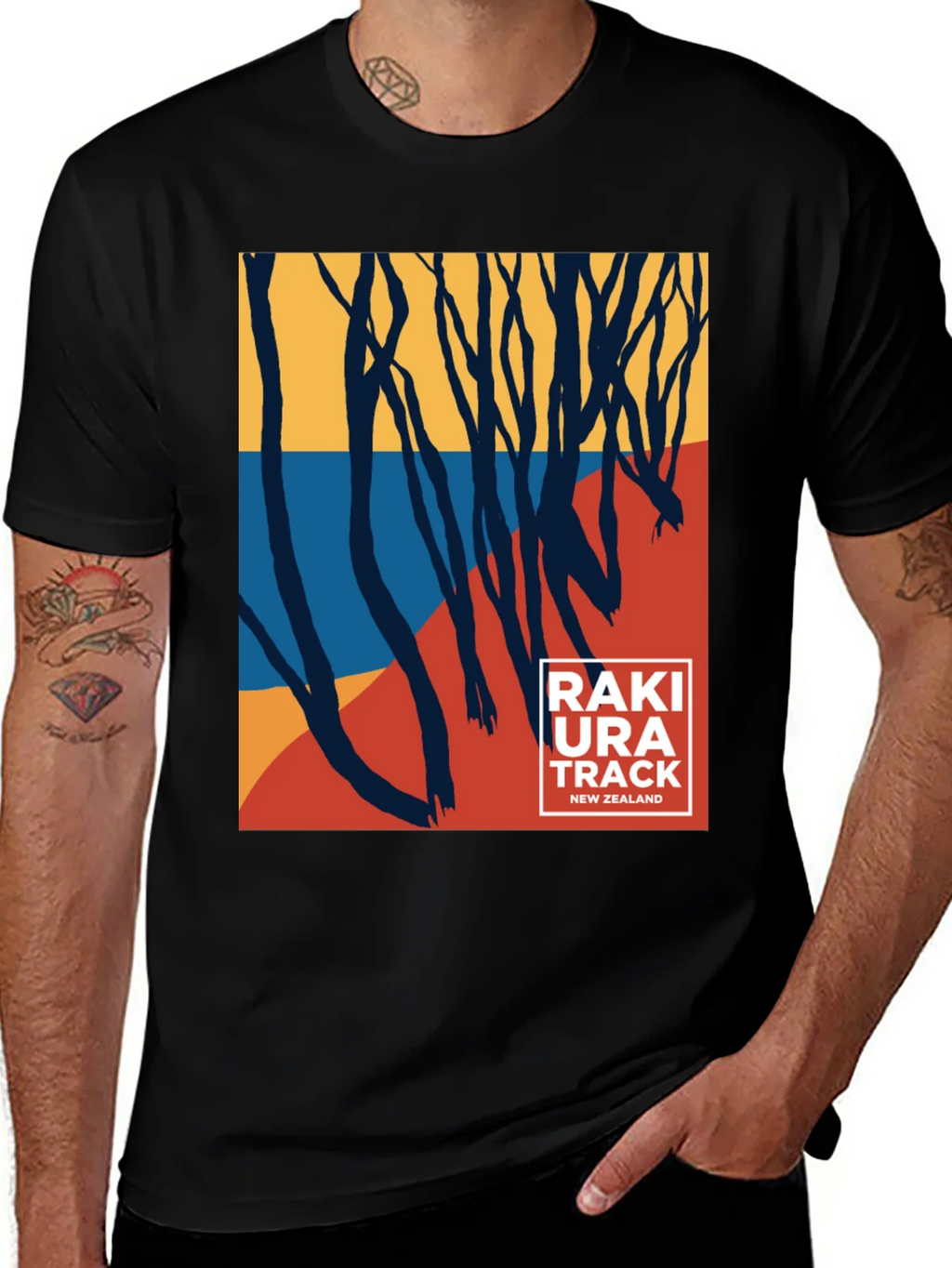 Rakiura Track Tee - New Zealand Hiking Shirt product image 1