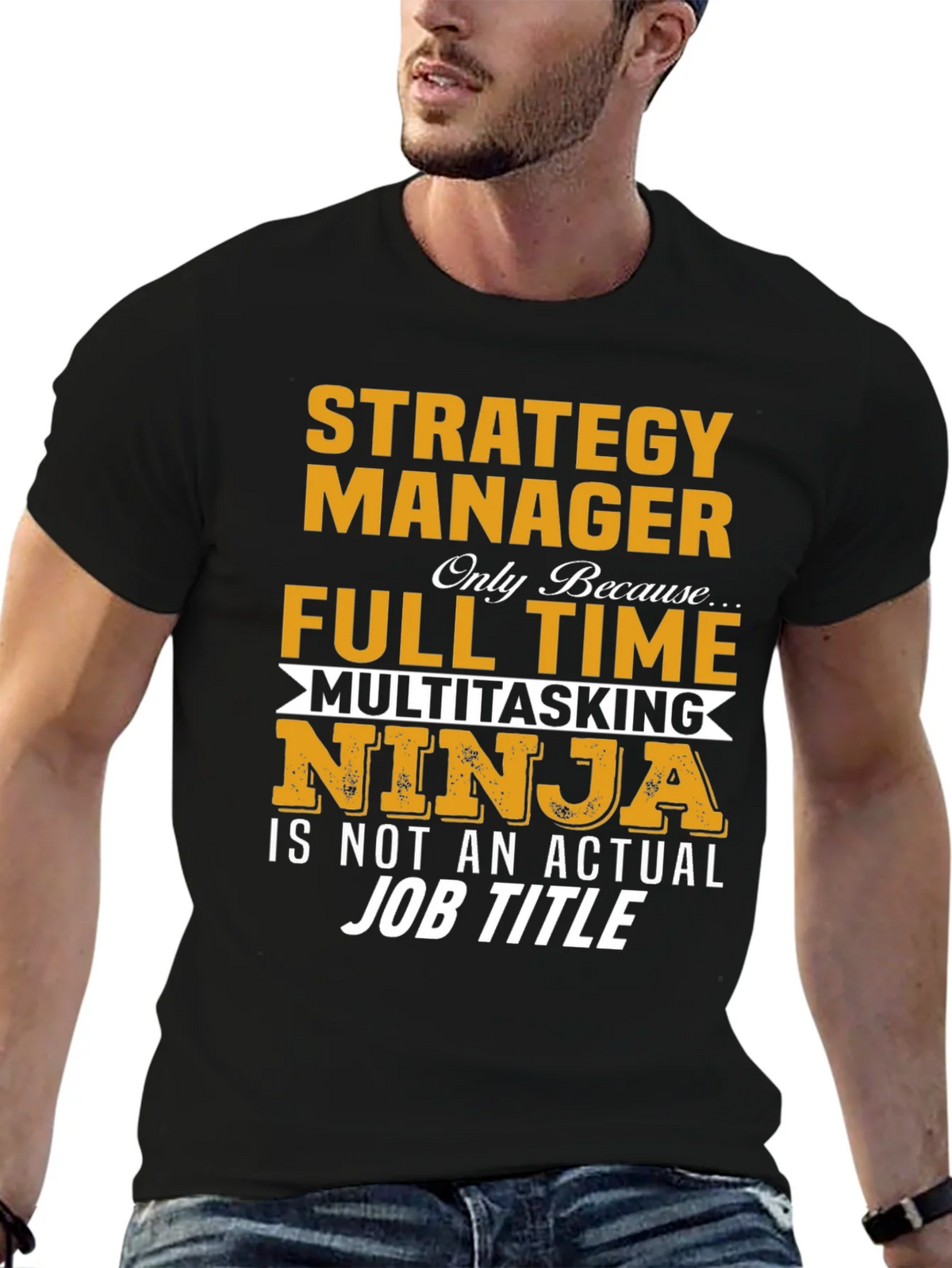 Strategy Manager Full Time Ninja T-Shirt product image 6
