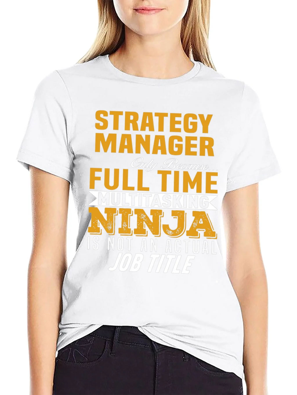 Strategy Manager Full Time Ninja T-Shirt product image 7
