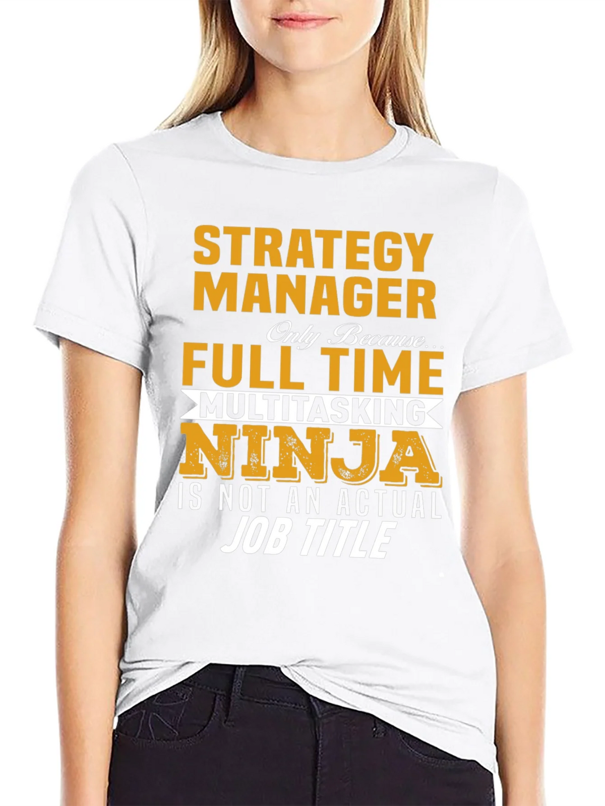 Strategy Manager Full Time Ninja T-Shirt product image 7