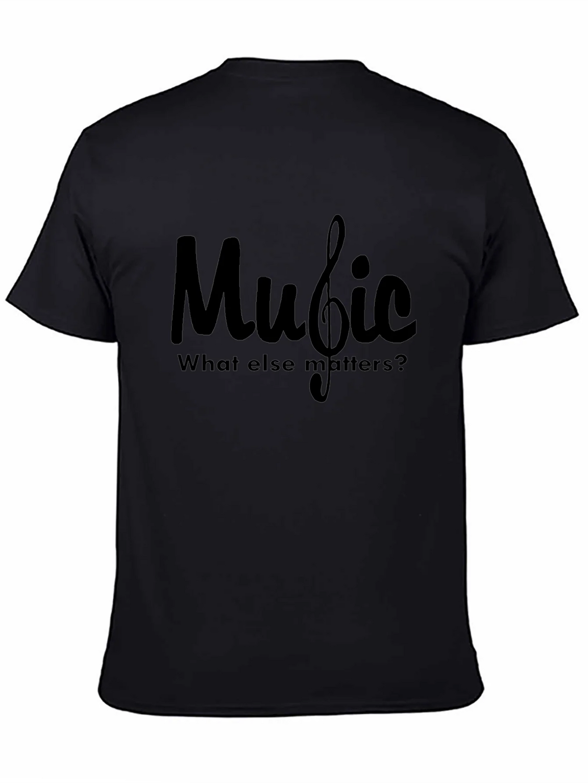 Music What Else Matters? Black T-Shirt product image 4