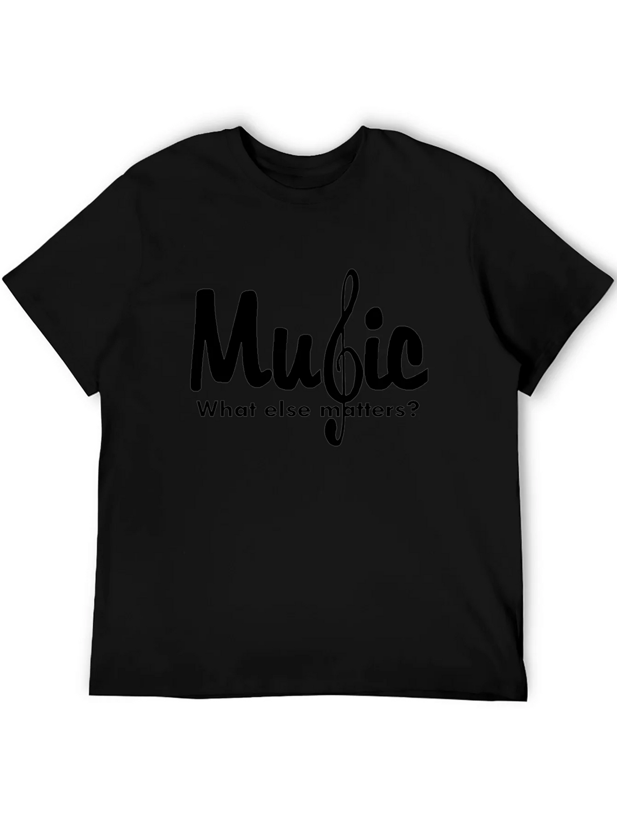 Music What Else Matters? Black T-Shirt product image 5