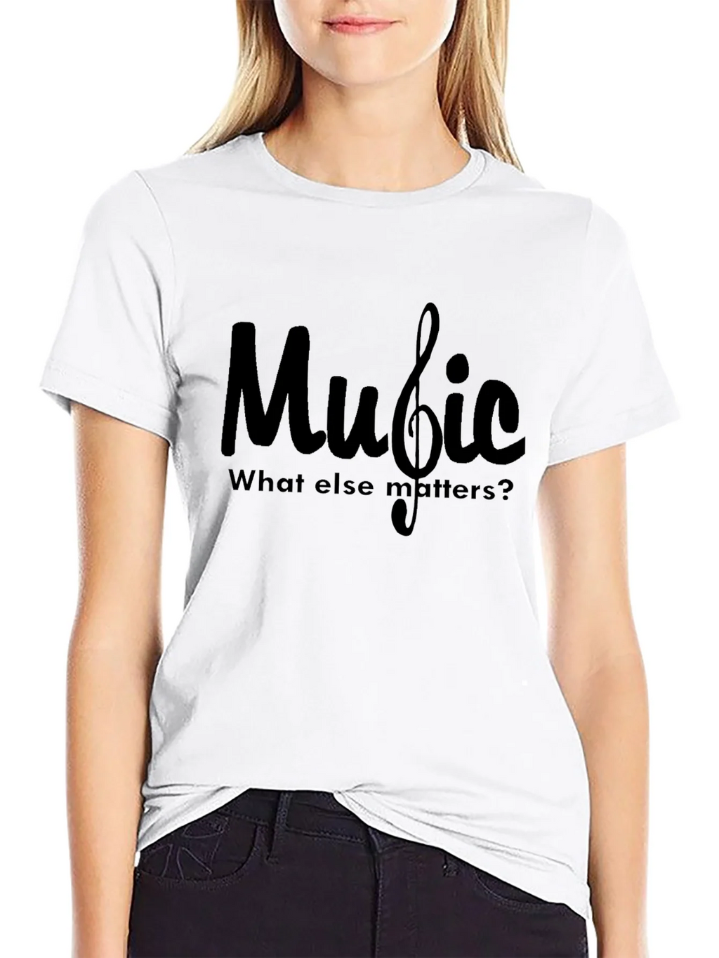 Music What Else Matters? Black T-Shirt product image 8