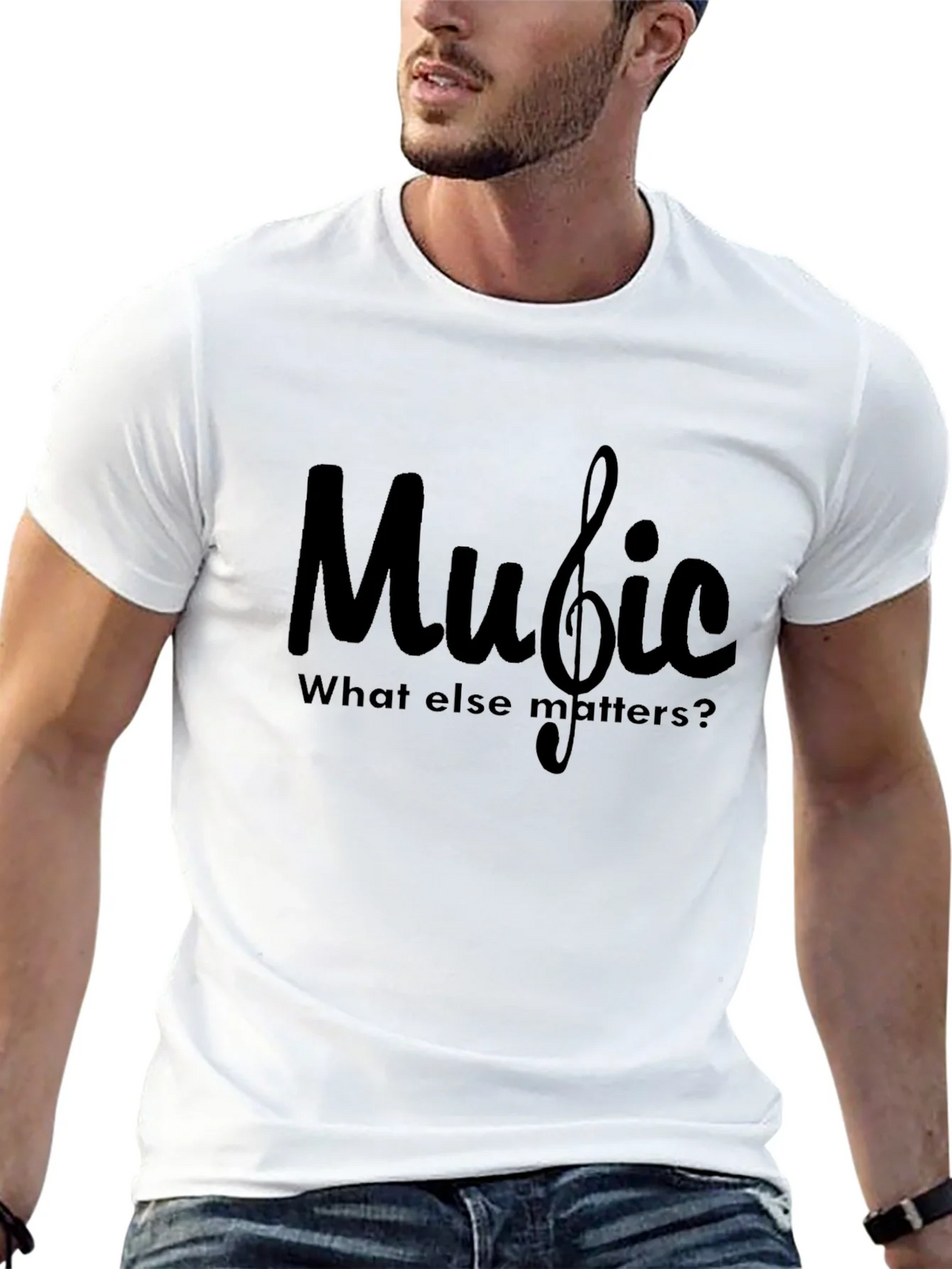 Music What Else Matters? Black T-Shirt product image 12