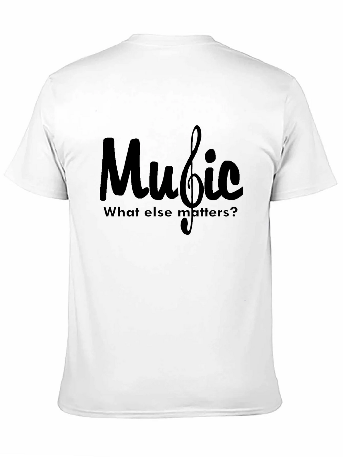 Music What Else Matters? Black T-Shirt product image 10