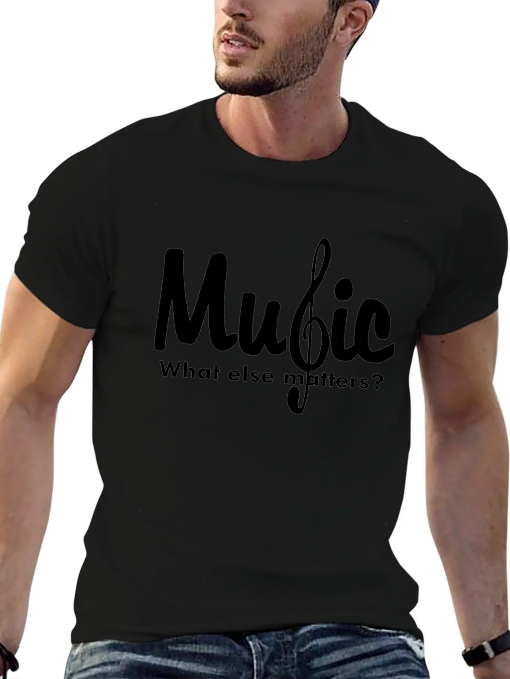 Music What Else Matters? Black T-Shirt product image 6