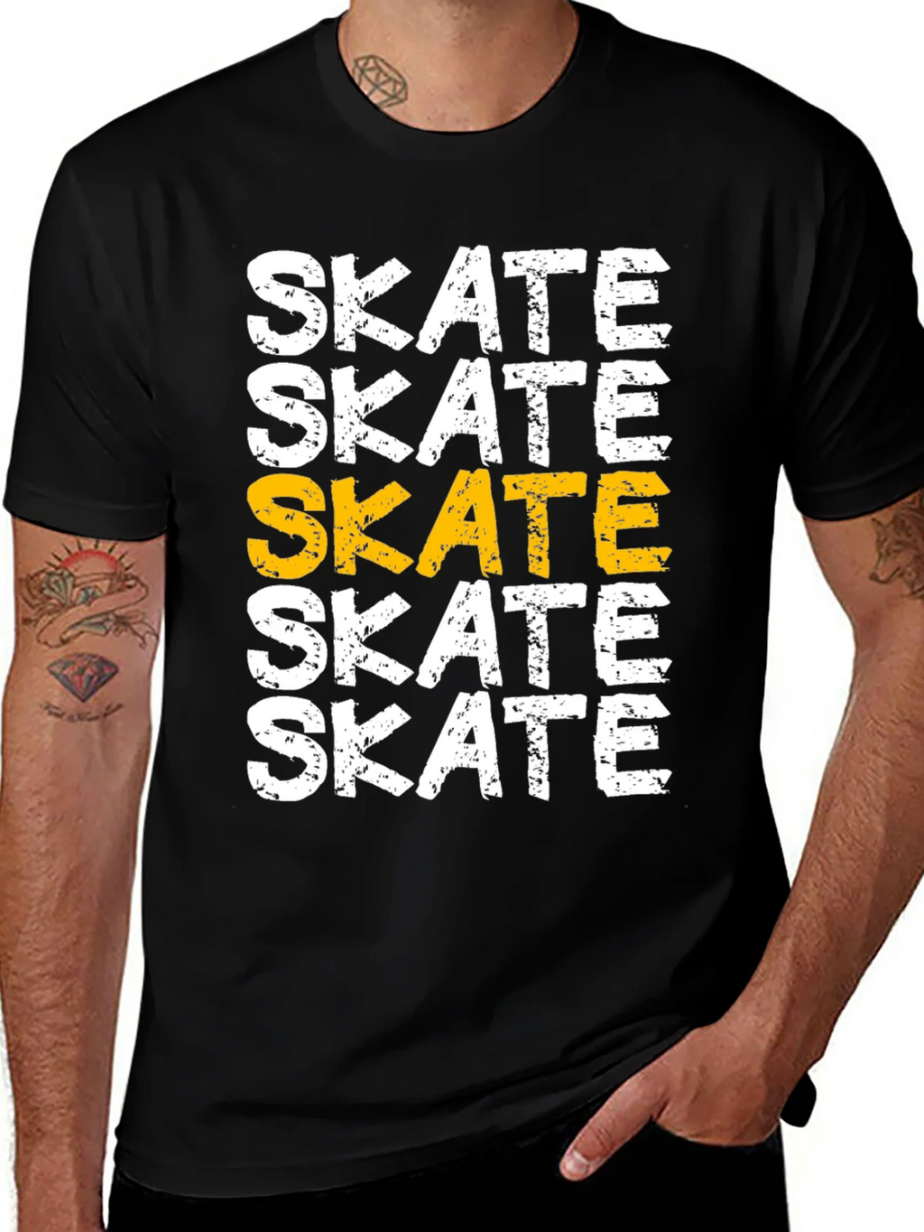 Skate Graphic T-Shirt - Cool Casual Tee product image 1
