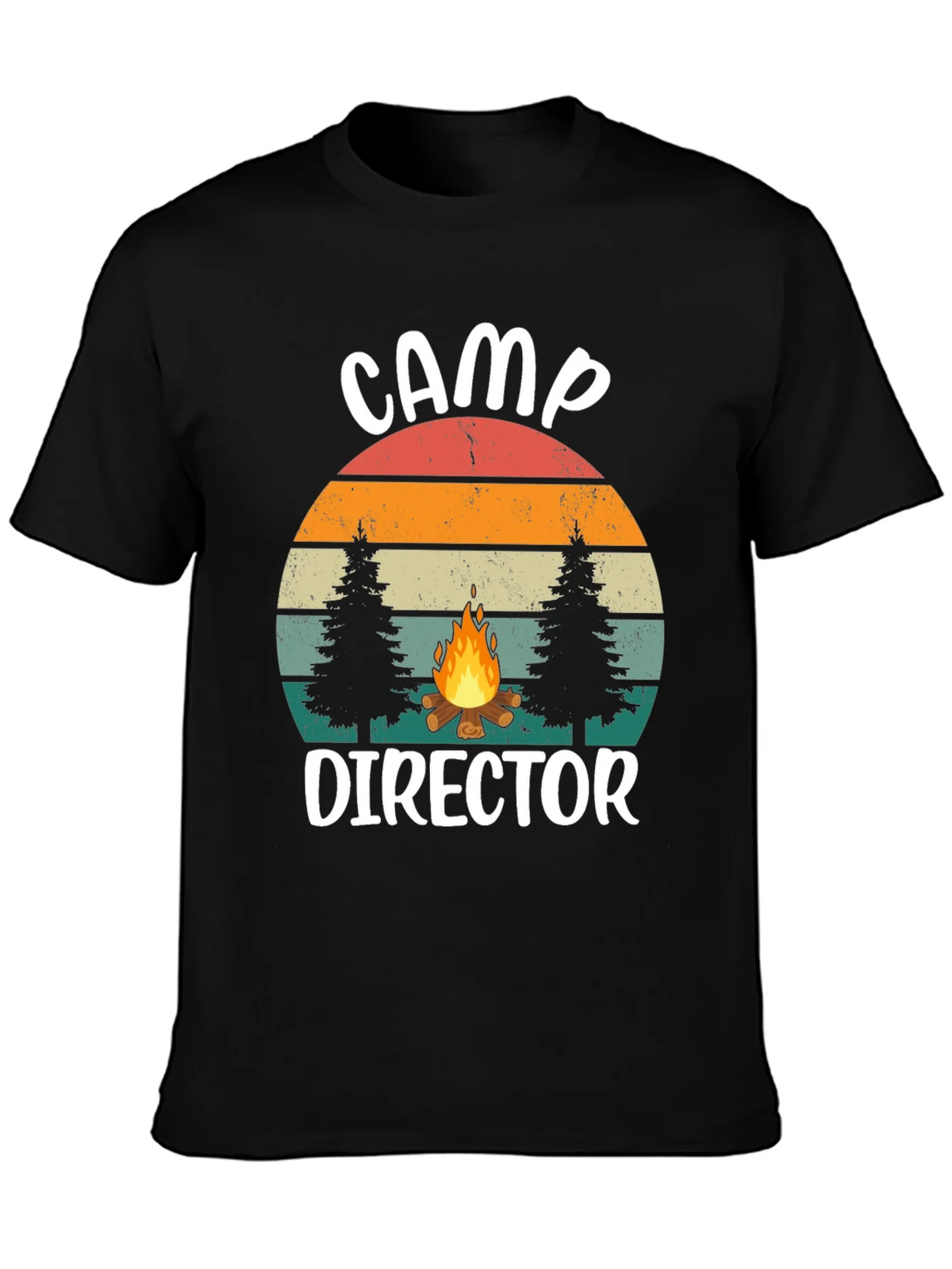 Camp Director Graphic Tee - Retro Camping Shirt product image 3
