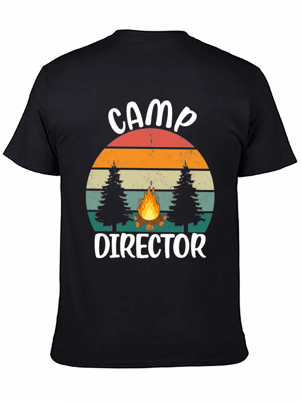 Camp Director Graphic Tee - Retro Camping Shirt product image 4