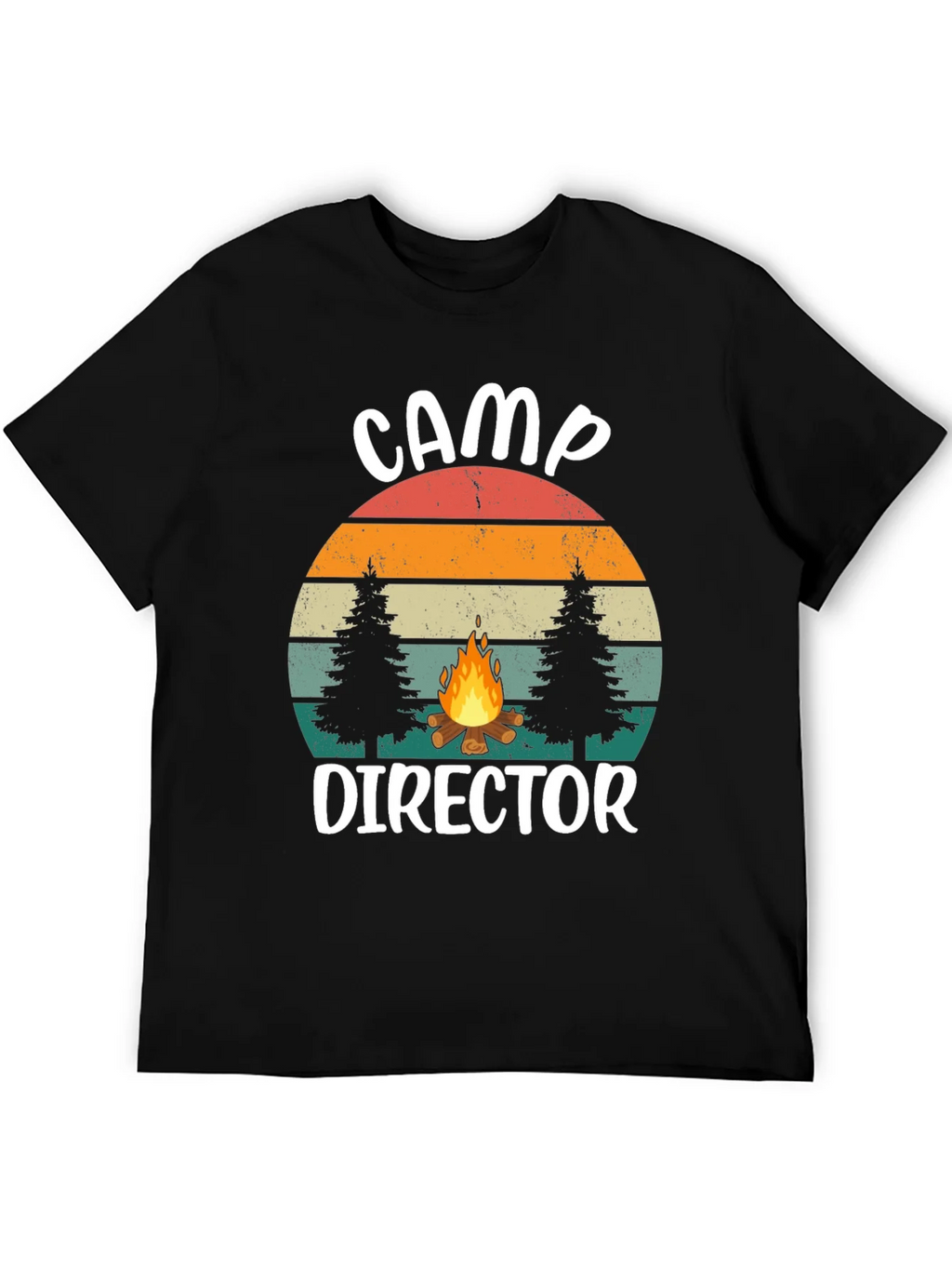 Camp Director Graphic Tee - Retro Camping Shirt product image 5
