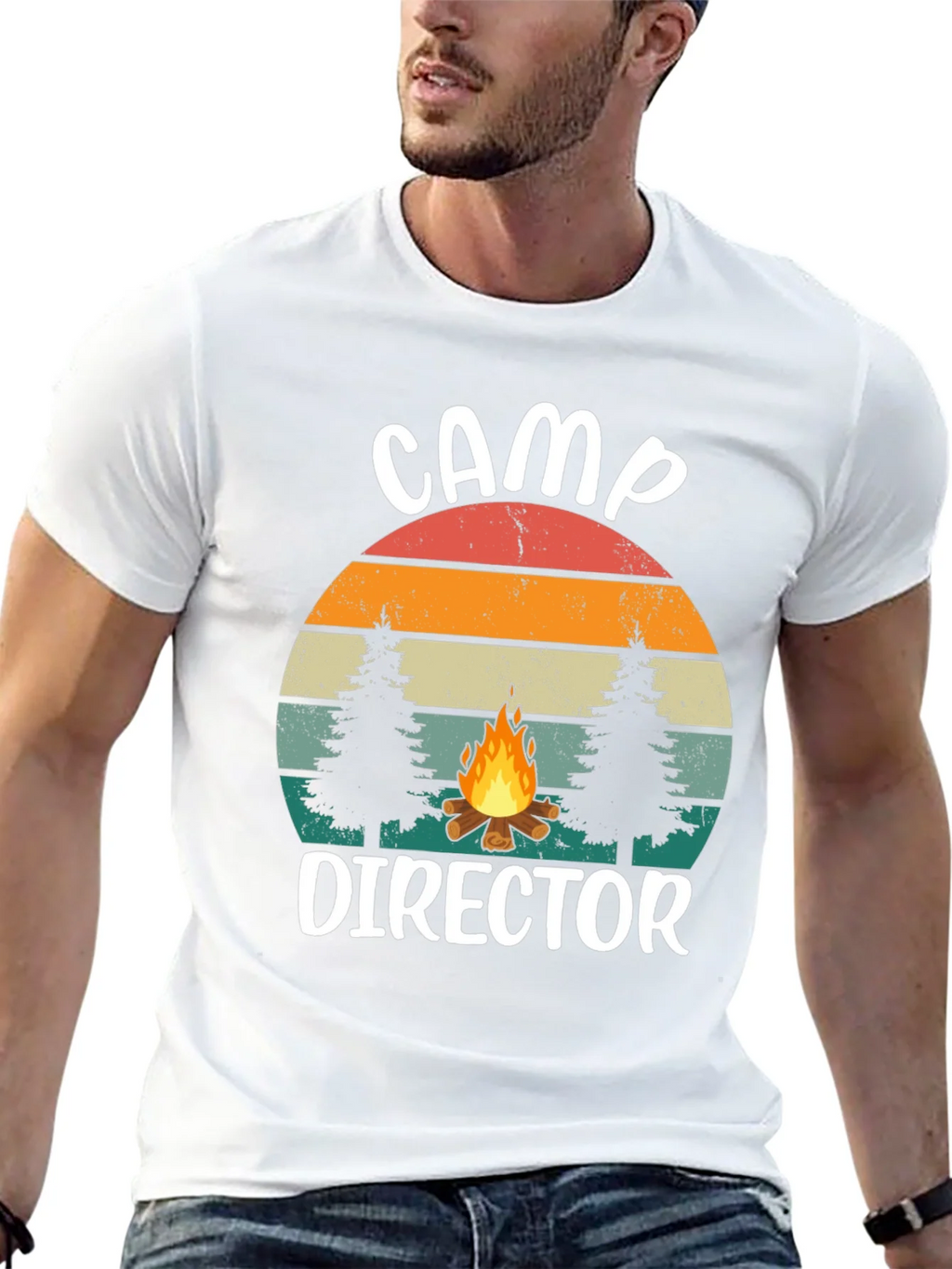 Camp Director Graphic Tee - Retro Camping Shirt product image 11