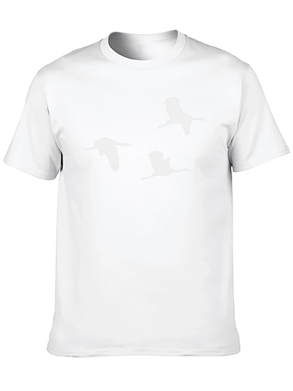 Mens Crane Graphic T-Shirt - Black product image 9
