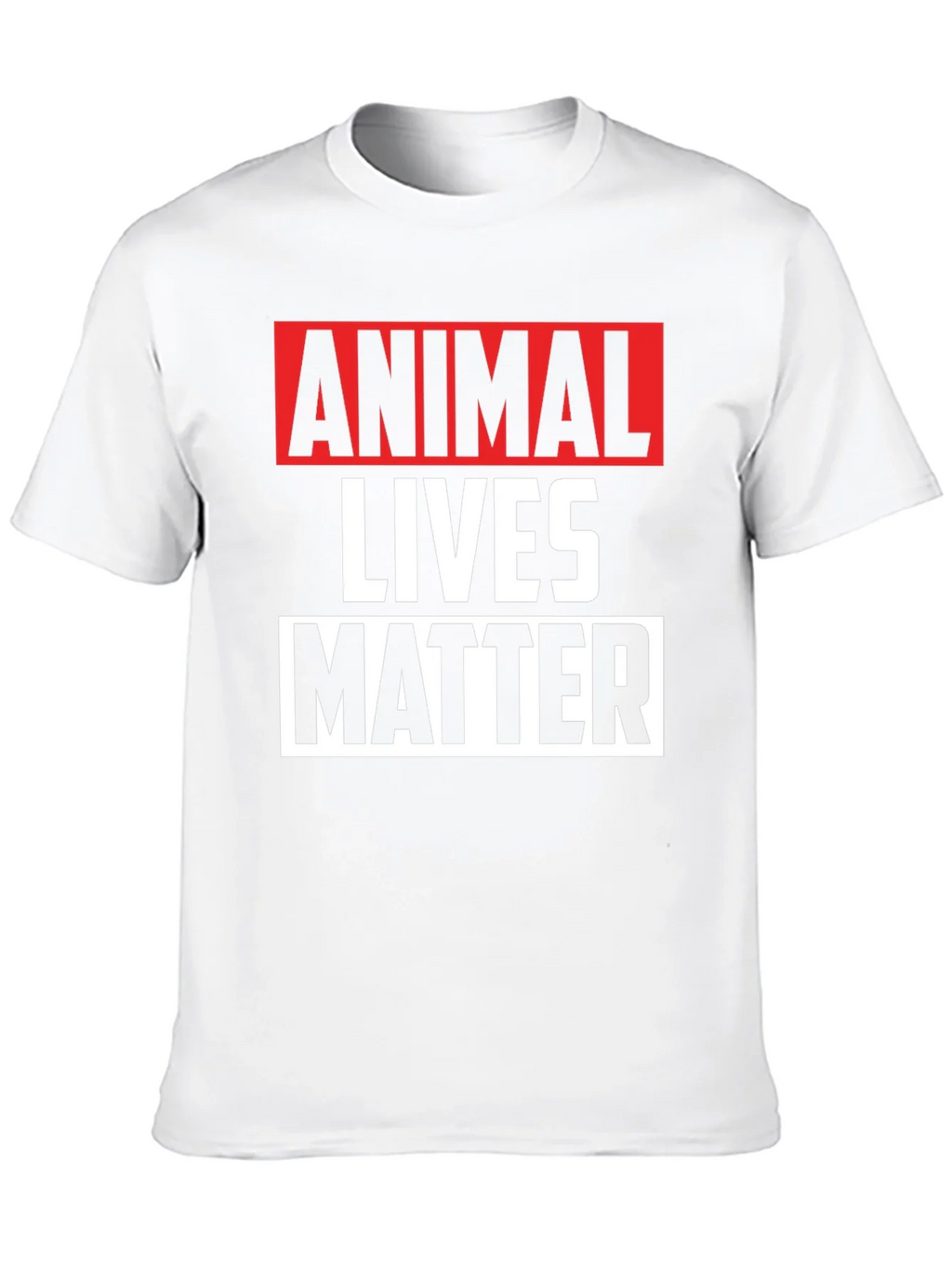 Animal Lives Matter Graphic Tee - Black Unisex T-Shirt product image 9