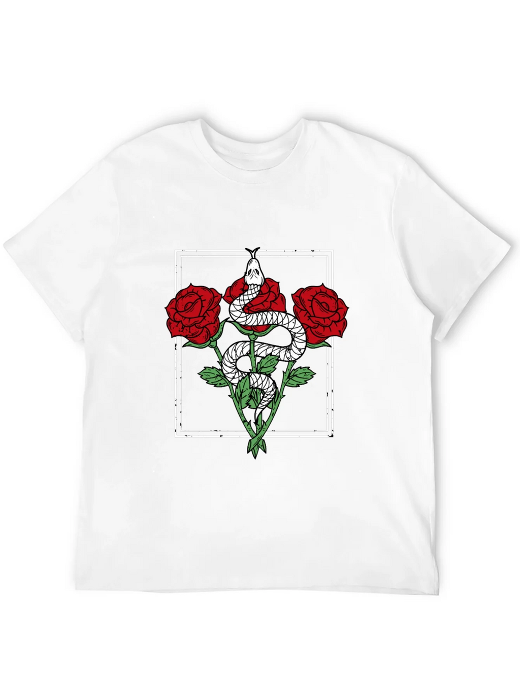 Snake & Roses Graphic Tee product image 11