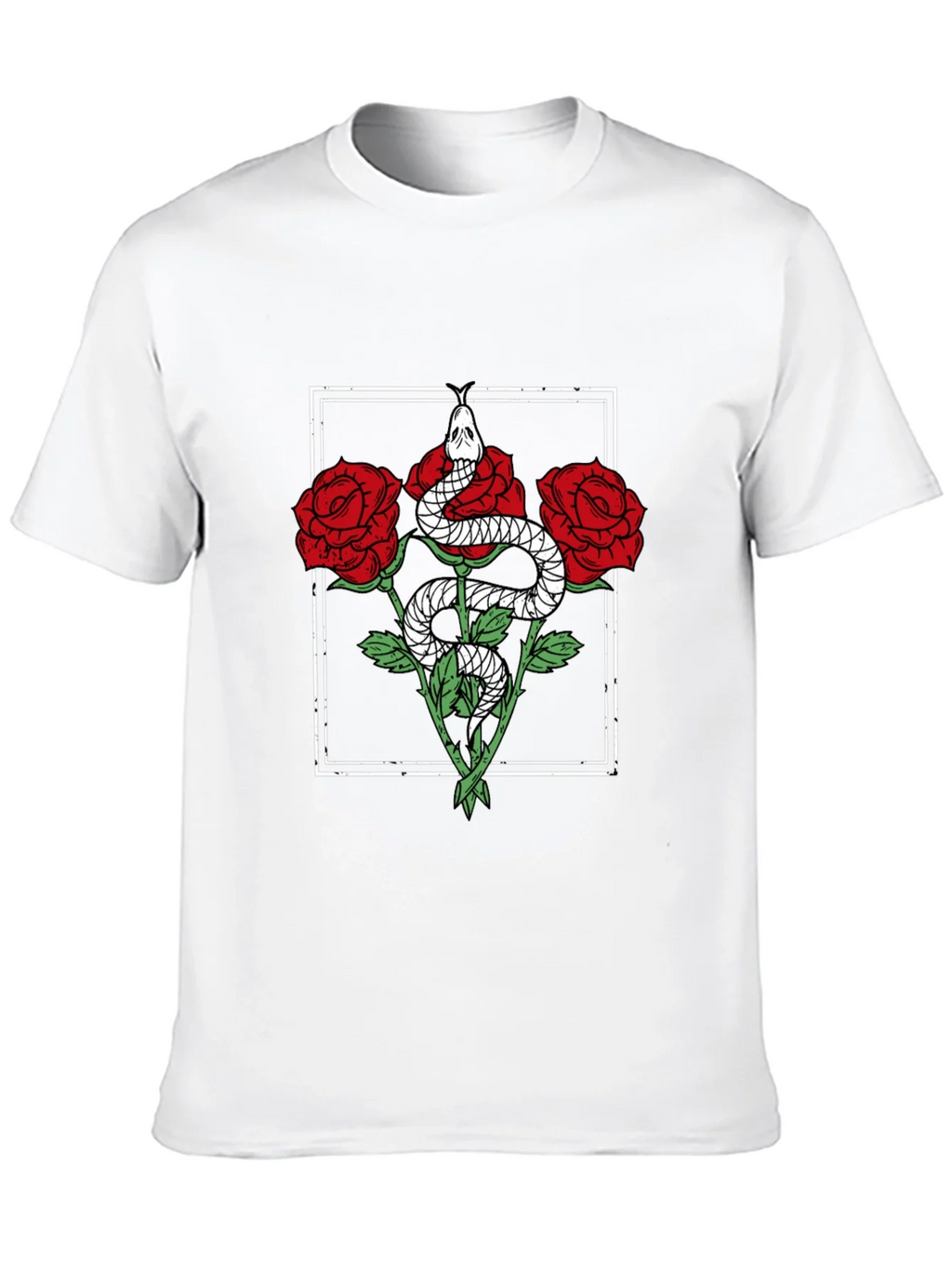 Snake & Roses Graphic Tee product image 9