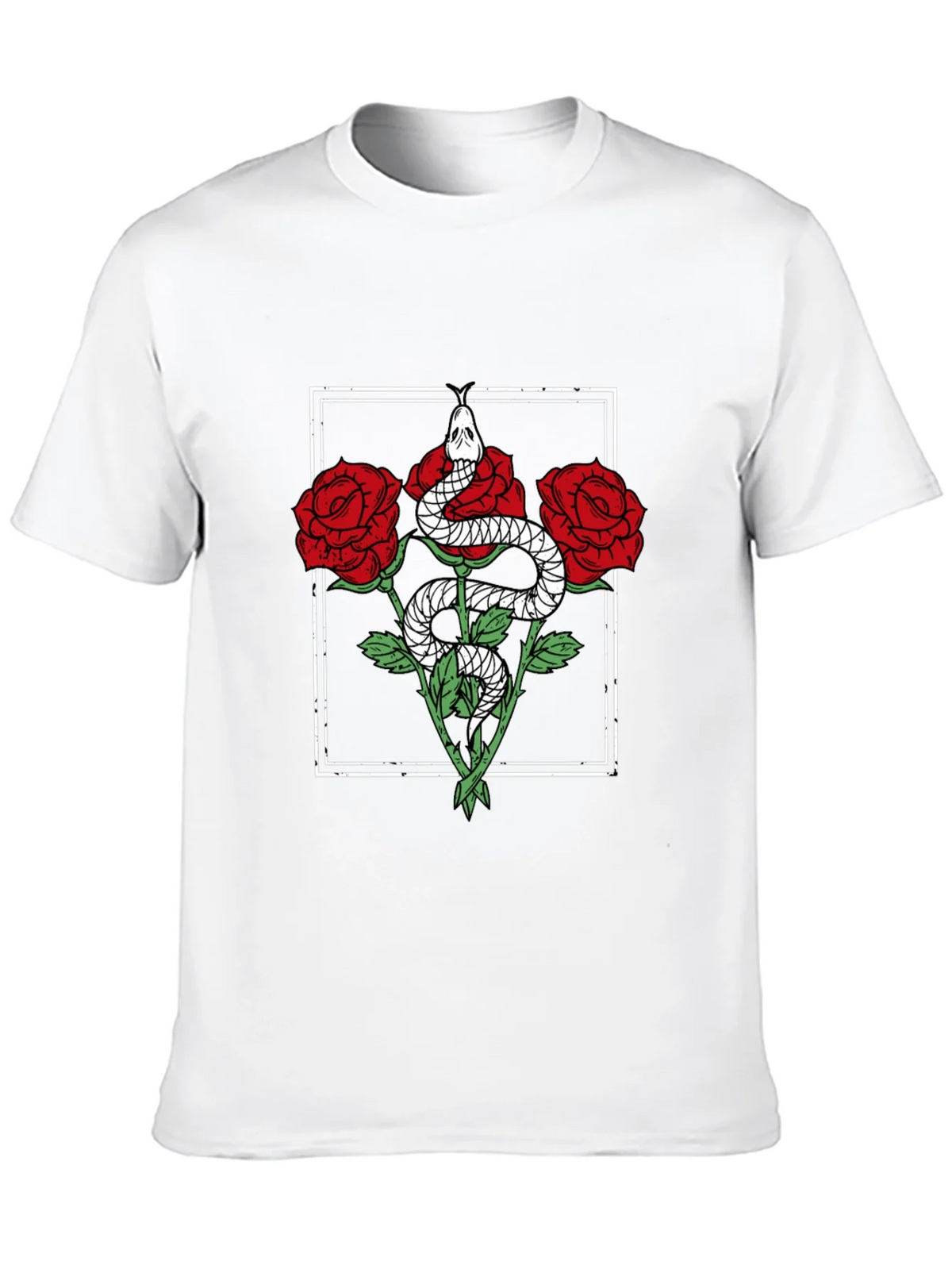 Snake & Roses Graphic Tee product image 9