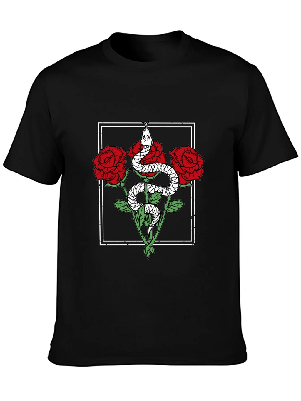Snake & Roses Graphic Tee product image 3